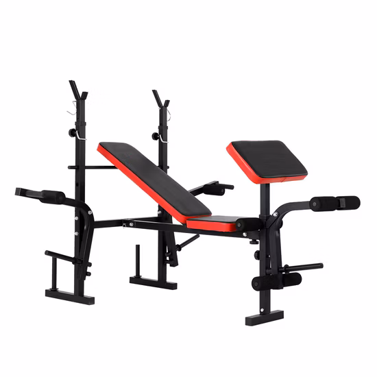 Gym Equipment Incline Exercise Dumbbell Bench with Wheels Core Training Sit up Board