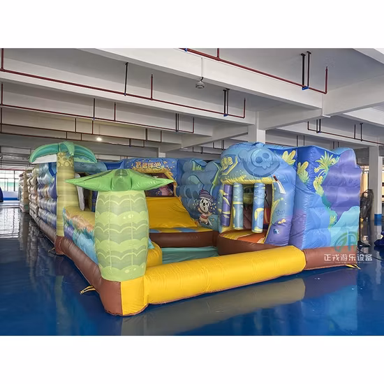 Small Rectangular for Kids Indoor Commercial Mini Trampoline Children Inflatable Trampoline